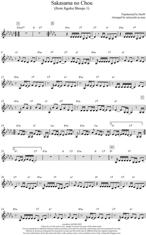 <em>地狱少女OP1</em>逆さまの蝶4线贝斯谱 - 求谱区 - 